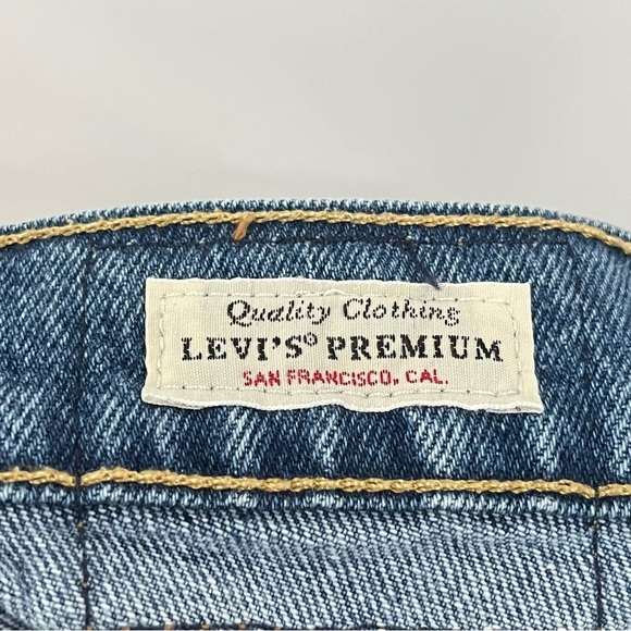 Levi's 32x33 70's High-Rise Flare Vintage Fit Women 0899 Jeans Denim premium - Picture 7 of 11